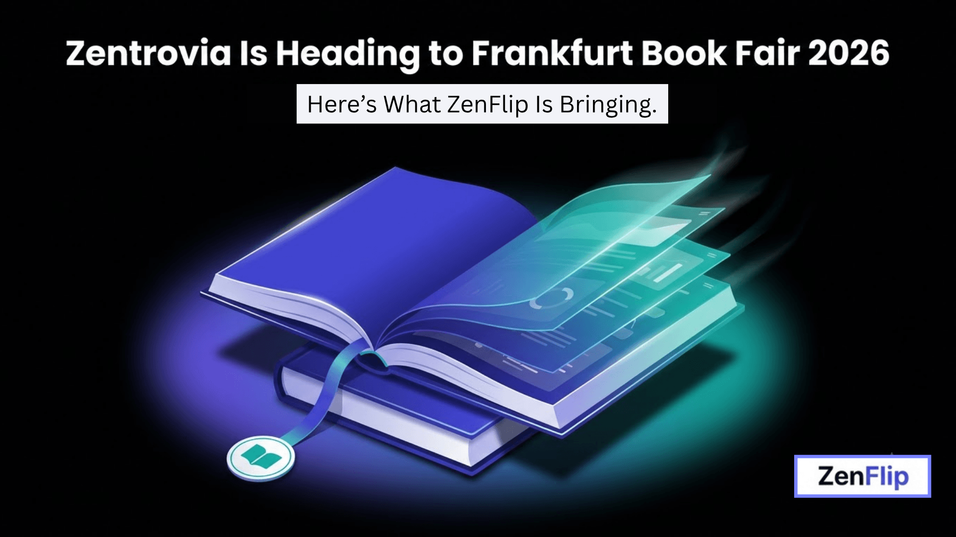 Zentrovia is heading to frankfurt book fair 2026 - Feature image