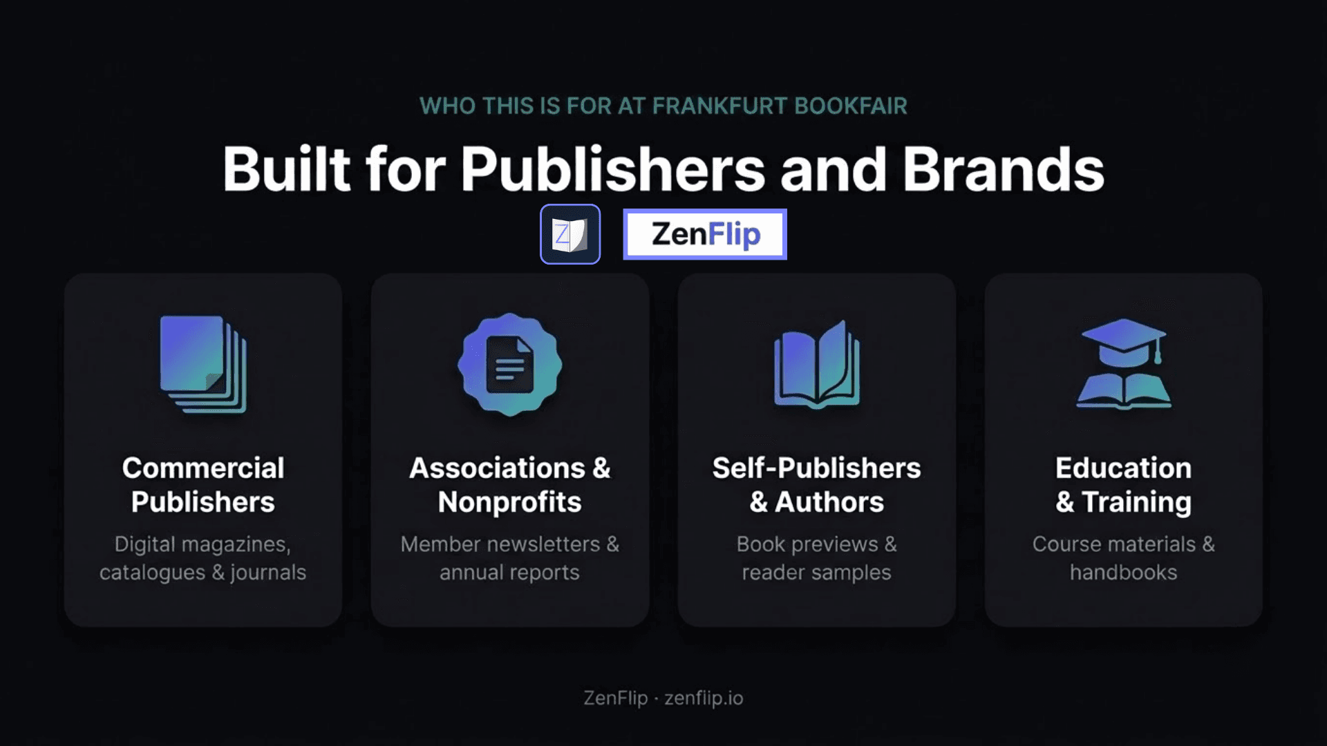 Who This Is For Frankfurt Bookfair - Infographic