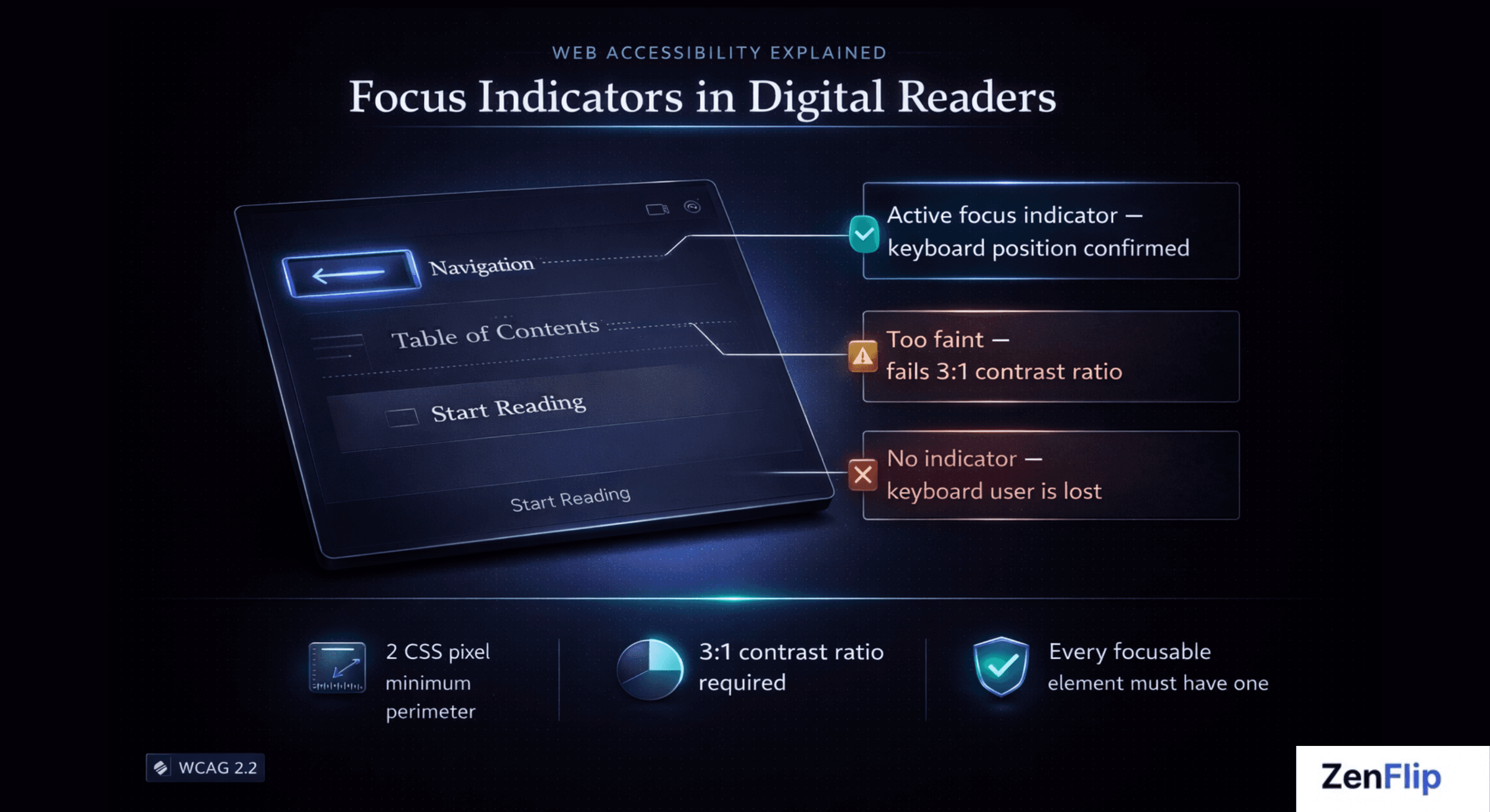 Focus Indicators For Digital Publishing - Why It Matters