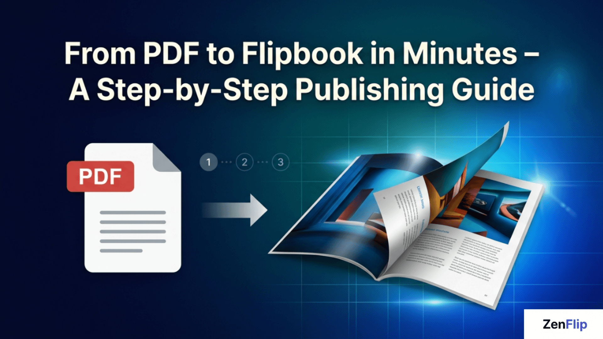 From PDF to Flipbook in Minutes - A Step-by-Step Publishing Guide (Feature Image)