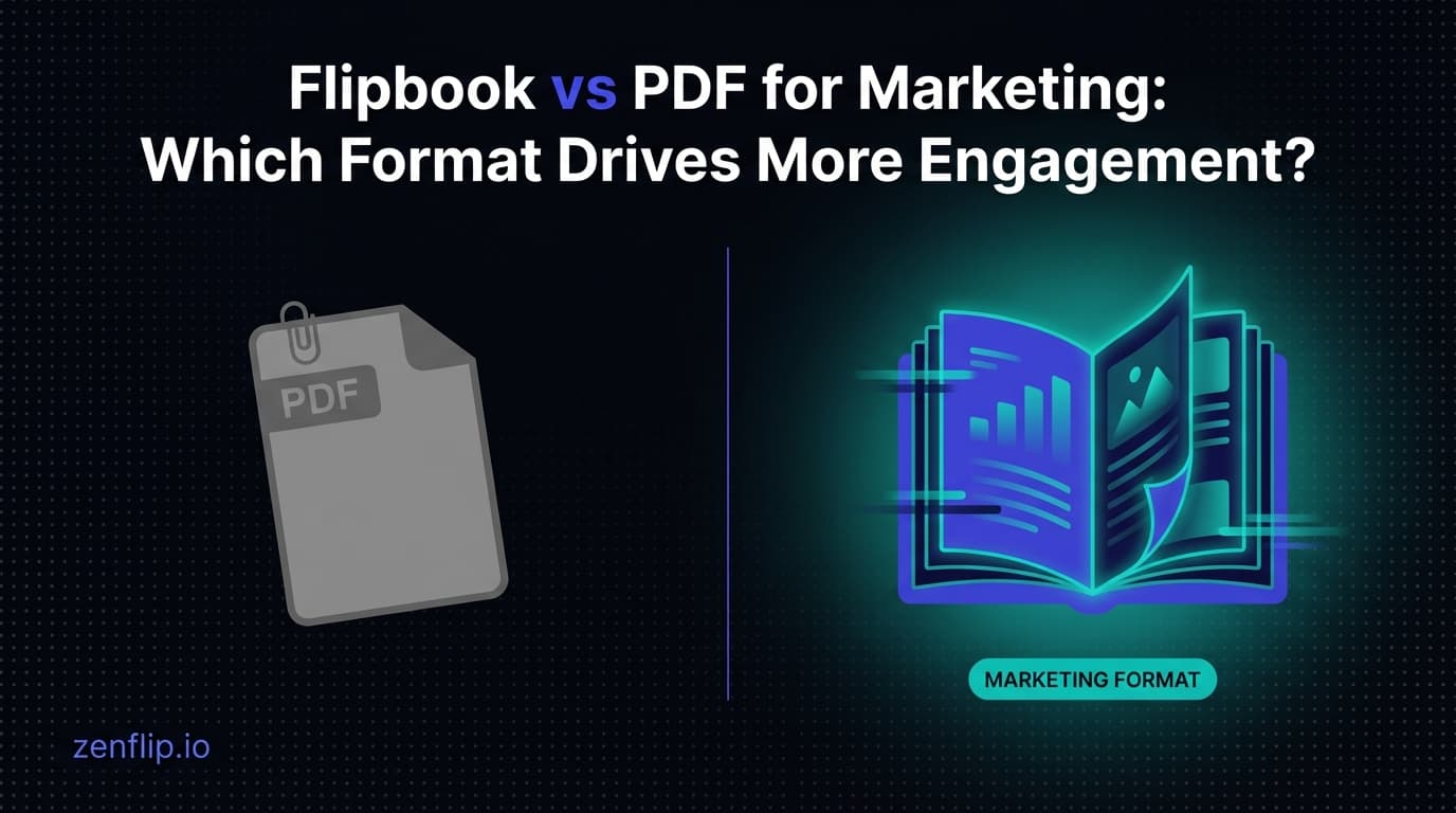 Flipbook vs PDF for Marketing: Which Format Drives More Engagement?