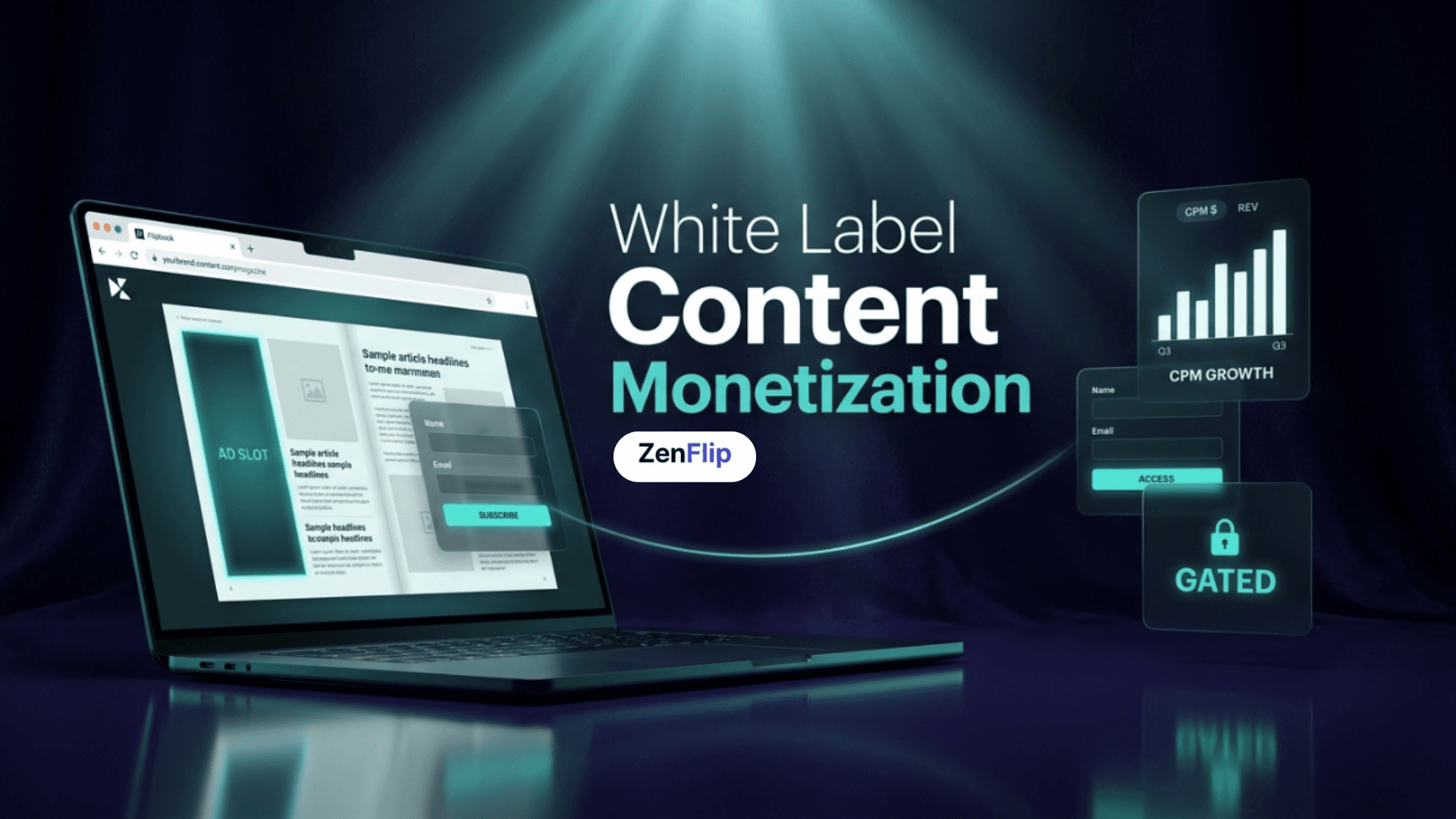White Label Content Monetization - Feature Image