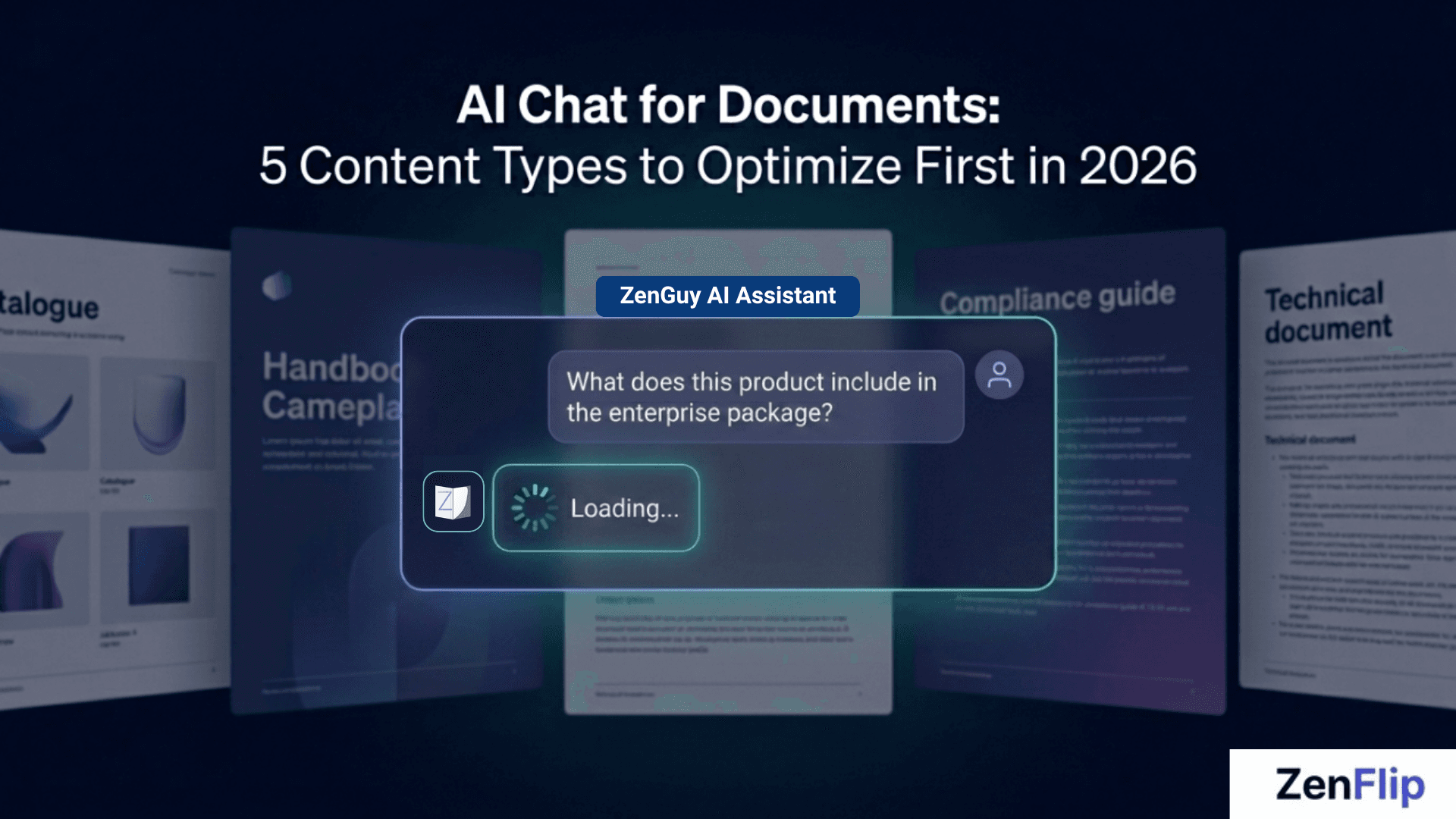 AI chat for Documents 5 Content Types to Optimize First in 2026. (Feature Image)