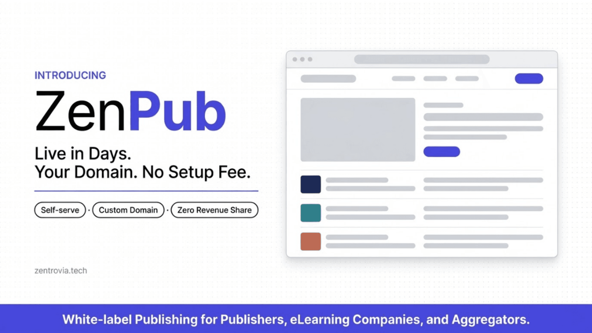 ZenPub Launch - Feature Image