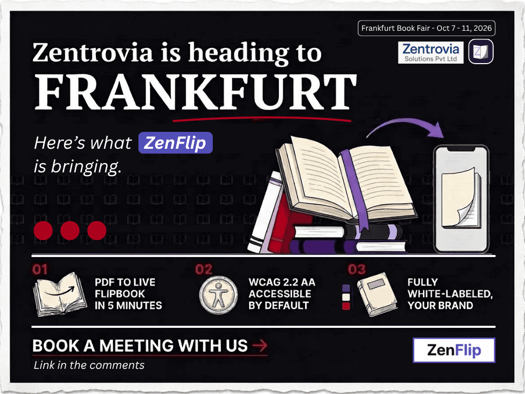 Zentrovia Frankfurt Bookfair 2026 - Poster